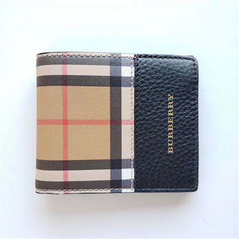 burberry london leather bifold wallet dupe|burberry tartan check dupe.